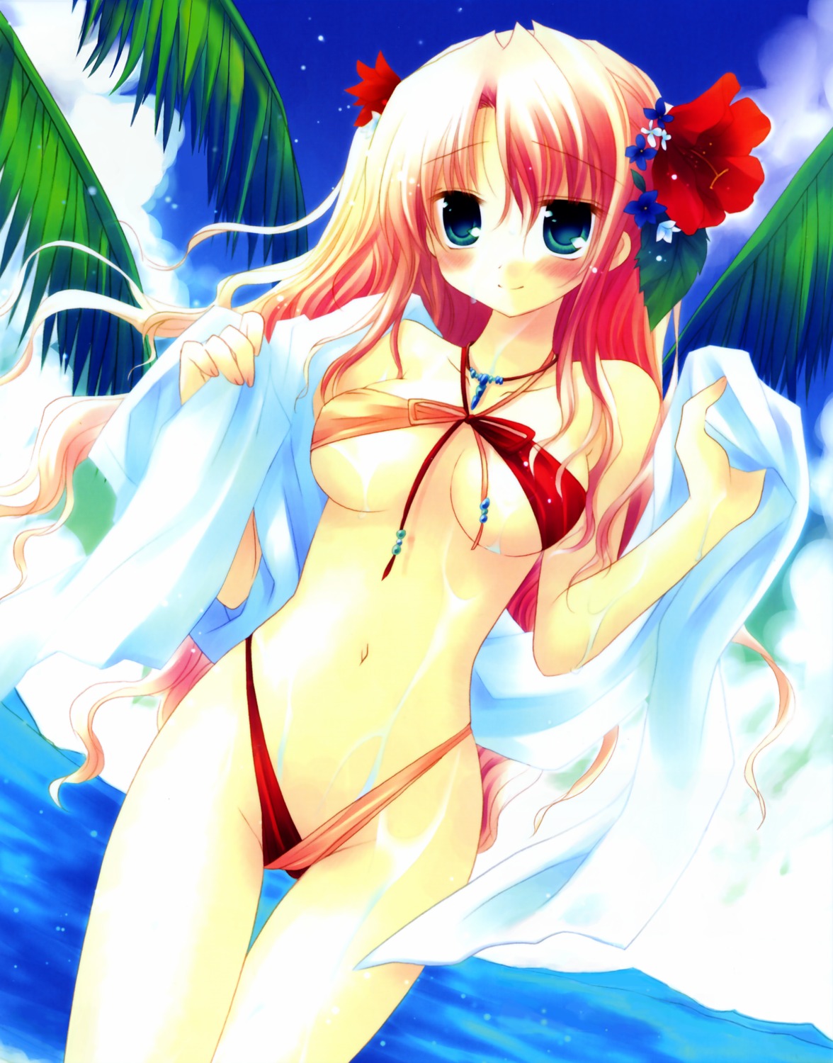 Anime bikini babe